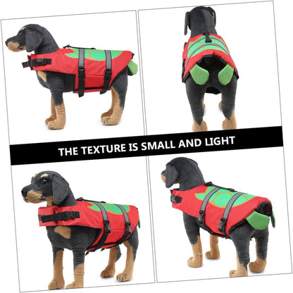 Dog life jacket pet swiming wear