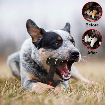 Dog Chew Toys for Aggressive Chewers Non-Toxic Dental Pet Toy for Large Dogs Black