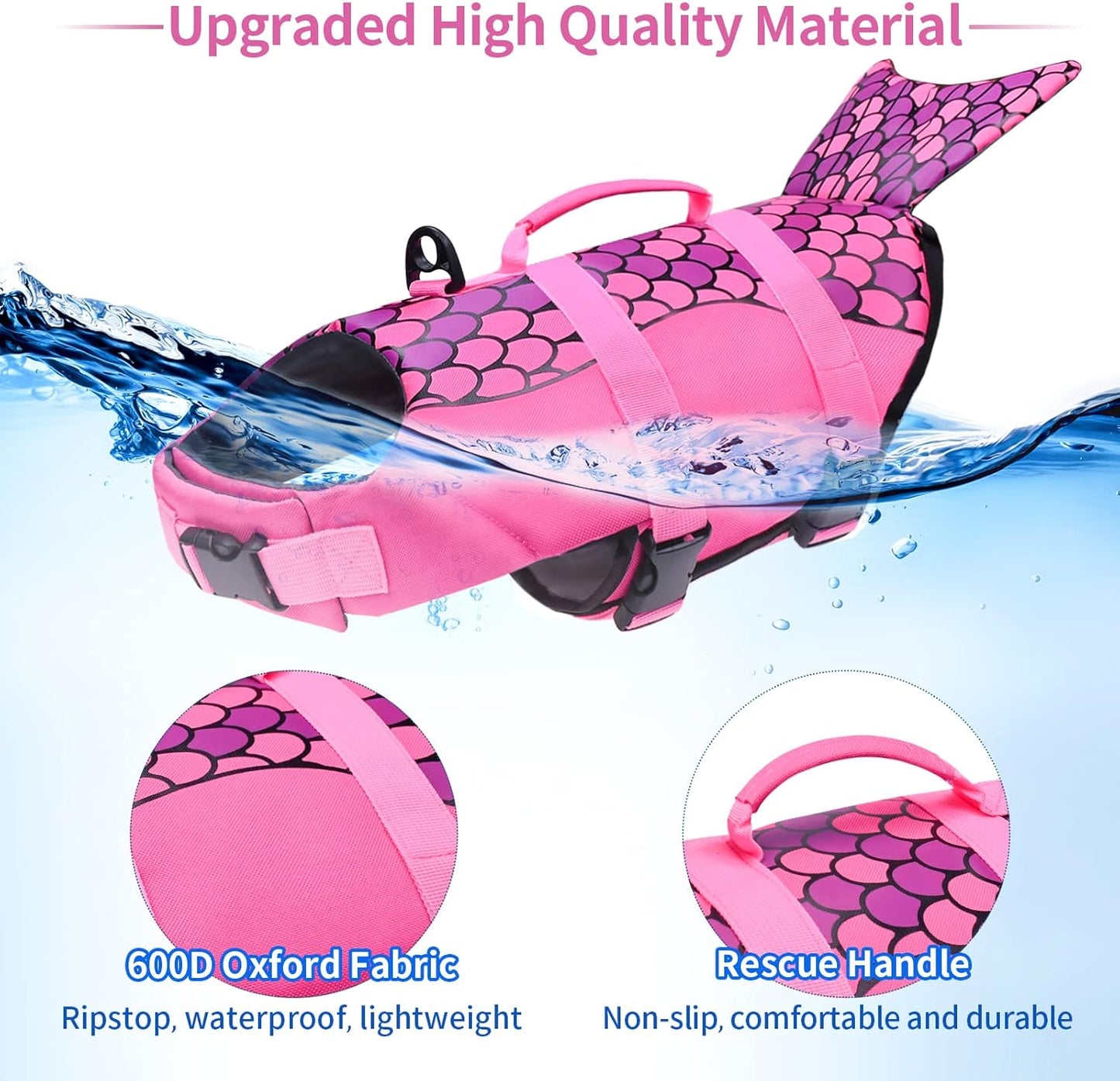 Dog life jacket pet swiming wear